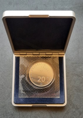 20 Francs &amp;quot;Bernina Railway&amp;quot; 2010, Elvetia - Proof - A 3322 foto