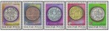 Ungaria 1979 - congres numismatic Bern, serie neuzata