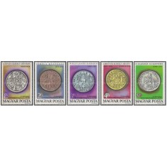 Ungaria 1979 - congres numismatic Bern, serie neuzata