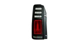 Set lampi spate, stopuri Suzuki Jimny, 09.1918, montare spate, stanga+dreapta, indicator dinamic; LED; negru, transparent; Tuning; fara omologare,