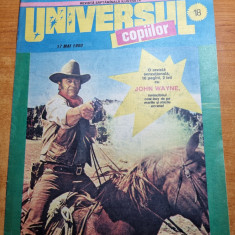 revista universul copiilor 17 mai 1990