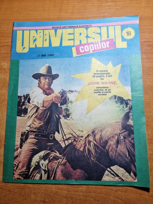 revista universul copiilor 17 mai 1990