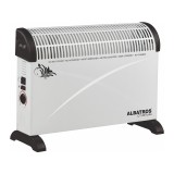 Convector electric Albatros, 2000 W, 3 trepte putere, termostat reglabil, functie turbo