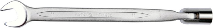 Cheie fixa-tubulara cu articulatie 11 mm YATO