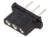 Conector Mamă PCB HARWIN 3 Pini, 2mm, Serie Datamate L-Tek, Montare THT, Placare Aurit Selectiv