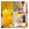 Storcator manual citricie flippy, cu recipient de 600 ml, 15x8.5x13.5 cm, material abs, transparent