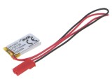 Acumulator Li-Po 3,7V 50mAh AKYGA cu conector JST SYP-02T-1