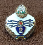 Insigna Romania MILITARA RADIOTELEGRFIST Clasa 2