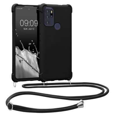 Husa pentru Motorola Moto G60s, Silicon, Negru, 56993.01, kwmobile foto