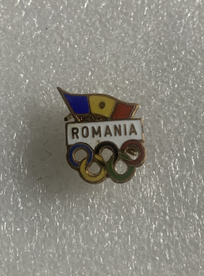 Insigna Romania Jocurile Olimpice foto