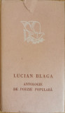 Antologie de poezie populara - Lucian Blaga