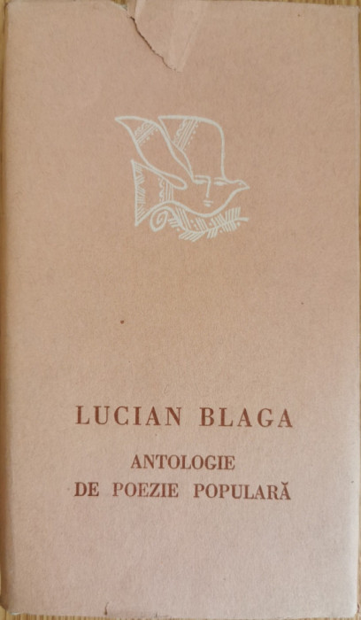 Antologie de poezie populara - Lucian Blaga