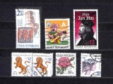 Lot 6 Timbre Vechi Cehia - Jan Hus, Zodiac Zodii, Banda Desenata Bobik, Olomouc -A444