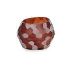 Cumpara ieftin Suport lumanare sticla bordo Sampur &Oslash;12x8h