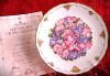 FARFURIE DECORATIVA PORTELAN ENGLEZESC ROYAL ALBERT BRADEX CU CERTIFICAT