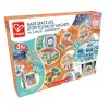 Hape Kit Creat Magneti DIY Copii +3 ani, tema Spatiu Marte, 17 piese - Joc Educativ Arta si Creatie
