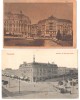 SV * Timisoara LOT x 2 STR. KOSSUTH 1914 * CENTRUL * RPR 1949 sepia + 1914, Circulata, Necirculata, Fotografie, Printata