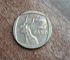 C50 - Moneda foarte veche - 2 rand - Africa de Sud - 2012