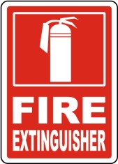 Fire Extinguisher signs sign foto