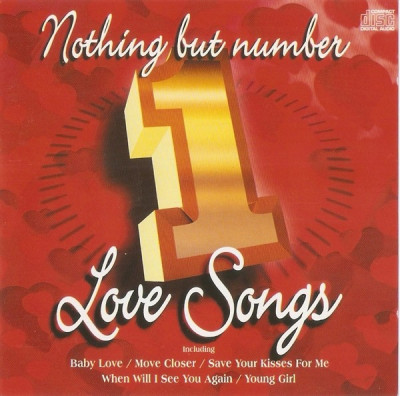 CD Nothing But Number 1 Love Songs: Ben E King, The Tams, The Platters foto