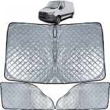 Set de protectie solara blackout &icirc;n 3 piese, potrivit pentru Mercedes Sprinter W907 W910 din 2018 Performance AutoTuning