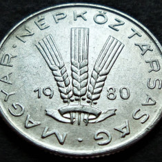 Moneda 20 FILLER - UNGARIA / RP UNGARA, anul 1980 *cod 2283 - luciu de batere