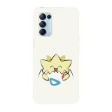 Husa compatibila cu Oppo A54 5G model Togepi Pokemon, Silicon, TPU, Viceversa, Transparent, Carcasa