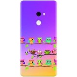 Husa silicon pentru Xiaomi Mi Mix 2, Owls