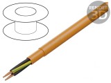Cablu Electric Neecranat PUR Portocaliu 4G1mm2 300V/500V