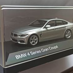 Macheta BMW seria 4 Gran Coupe (F36) Silver - Kyosho 1/43