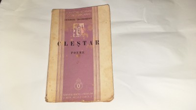CICERONE THEODORESCU - CLESTAR poeme Ed.1936 foto