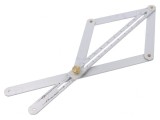 Echer Reglabil 165x320mm pentru Măsurători Precise