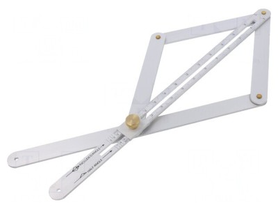Echer Reglabil 165x320mm pentru Măsurători Precise foto