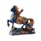 Statueta in forma de Cal, Albastru, 26 cm, TT031