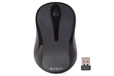 Mouse A4tech G3-280A-GG wireless 2.4GHz optic 1000dpi butoane /scroll 3/1 gri foto