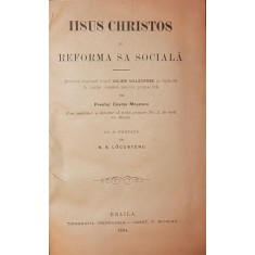 IISUS CHRISTOS SI REFORMA SA SOCIALA