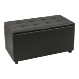 Cumpara ieftin Taburet cu capac Corben piele ecologica PU 80x43x45 cm