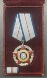 Ordinul Meritul militar clasa II RSR cu bareta și cutie