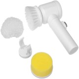 Set Perie Electrica Curatare Multifunctionala cu Accesorii: Burete, Nylon - Baie, Bucatarie, Gresie