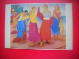 HOPCT 23373 FETE PE VOLGA- K S PETROV VODKIN-1878-1939 --MUZEE RUSIA - CP PICTURA --NECIRCULATA