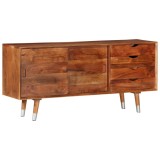 Cumpara ieftin Comodă TV, 118x30x55 cm, lemn masiv de acacia
