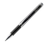 Pix cu gel Uni-ball Signo Broad UM-153S, 1. 0mm, cu capac, corp transparent, grip cauciucat, negru
