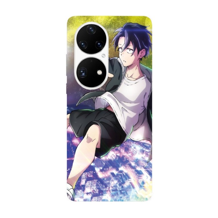 Husa compatibila cu Huawei Nova Y70 model Kou Yamori Call of the Night, Silicon, TPU, Viceversa