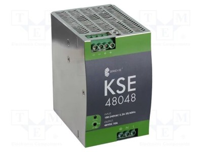 Alimentator pulsatoriu BREVE TUFVASSONS 480W 48VDC 10A IP20 pentru şină DIN foto