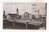 RF100 - Carte Postala - Oradea. Pod peste Cris, circulata 1960