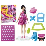 PLAY DOH BARBIE SET CREATII VESTIMENTARE PIETRE PRETIOASE SI PANGLICI
