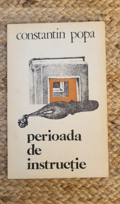 Perioada de instructie- Constantin Popa