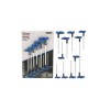 Set 11 Surubelnite Hexagonale 2-10mm Allen Cap Sferic Otel Crom Vanadiu