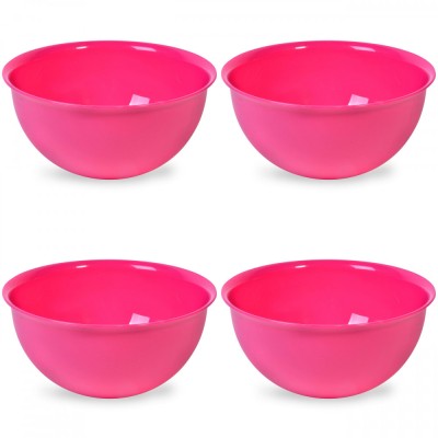 Set boluri, 4 piese, 1L, Plastic, Fucsia foto