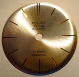 K.539 CADRAN CEAS POLJOT DE LUXE AUTOMATIC 29 JEWELS SAMPANIE MADE IN USSR